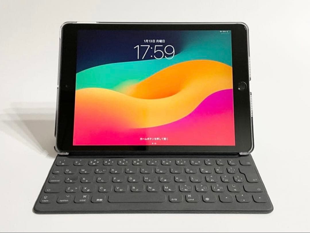 iPad 第7世代 スペースグレイ Wi-Fi 32GB 純正スマートキーボード