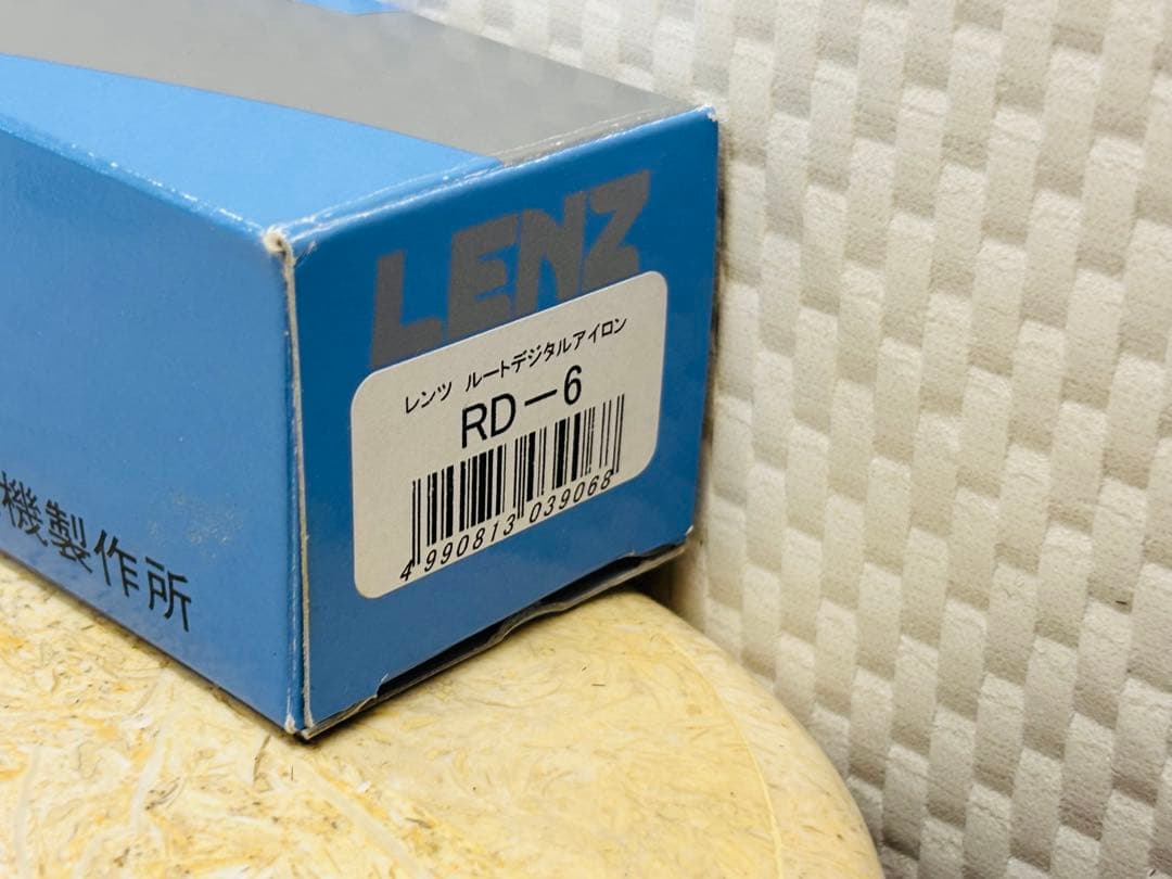 新品未使用 理美容　レンツデジタルルート6㍉丸アイロン RD-6レンツアイロン