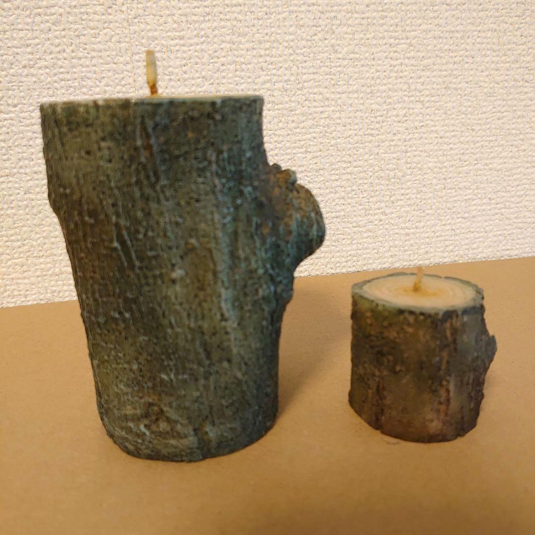 ニングルテラス　森のろうそく屋　キャンドル２個セット