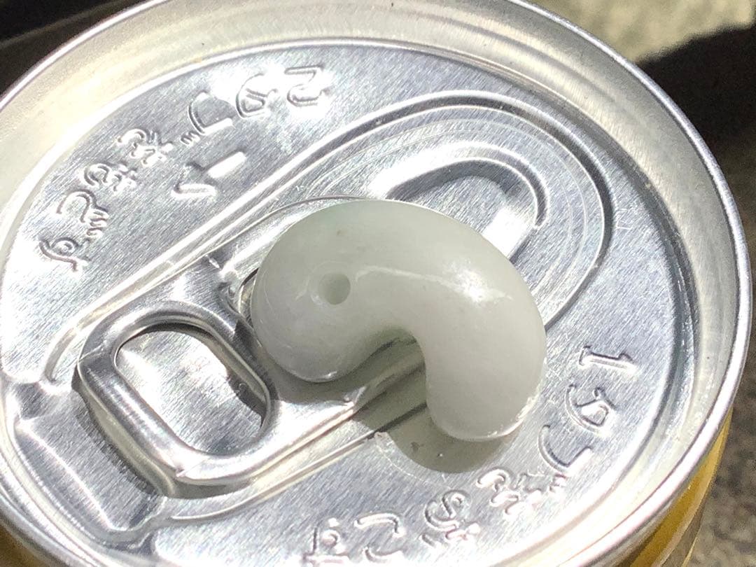 ⭕️代々伝わる神器の勾玉　糸魚川翡翠ジェダイト勾玉　外部鑑定ソーティング付‼️