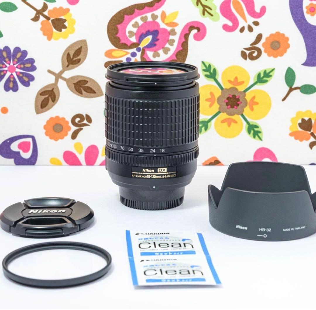 ニコンNikon AF-S 18-135mm⭐️手ブレ補正付望遠レンズ⭐️