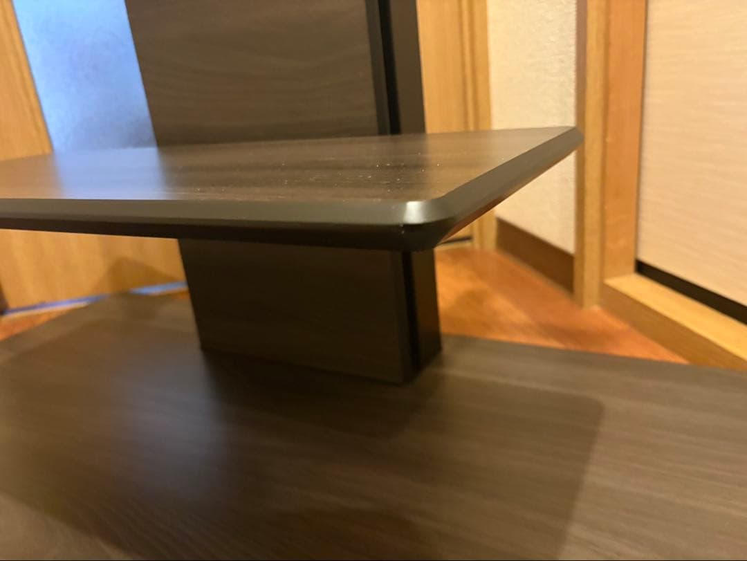 美品ハヤミ工産 テレビスタンド キャスター付き KF-970