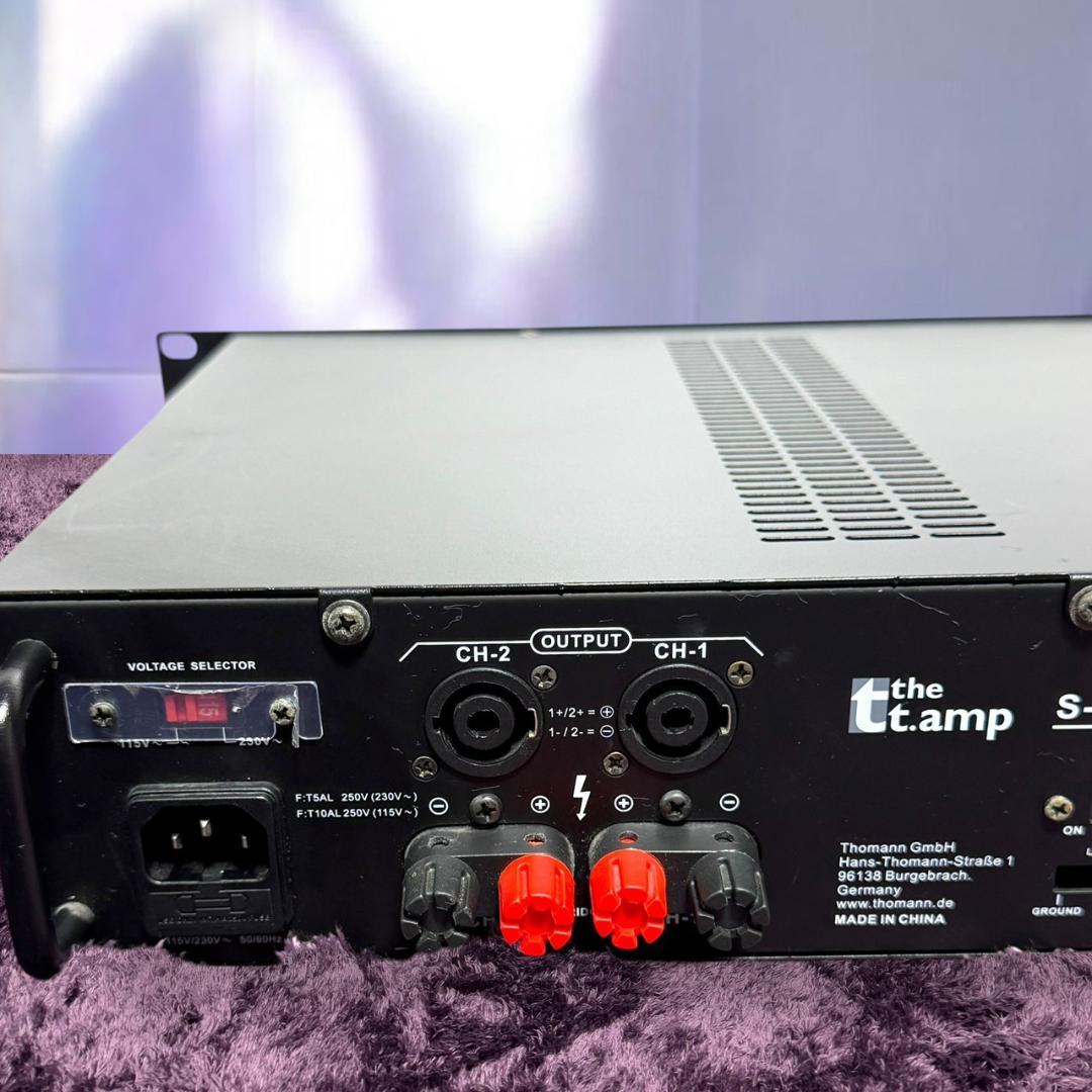 ☆美品 トーマン The t.amp S-150 MK2 パワーアンプ ドイツ製