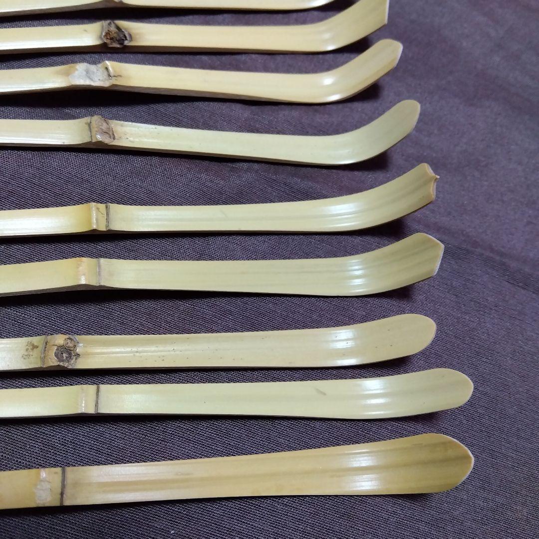 茶道具 裏千家流 歴代茶杓 15本揃 共筒 紙箱