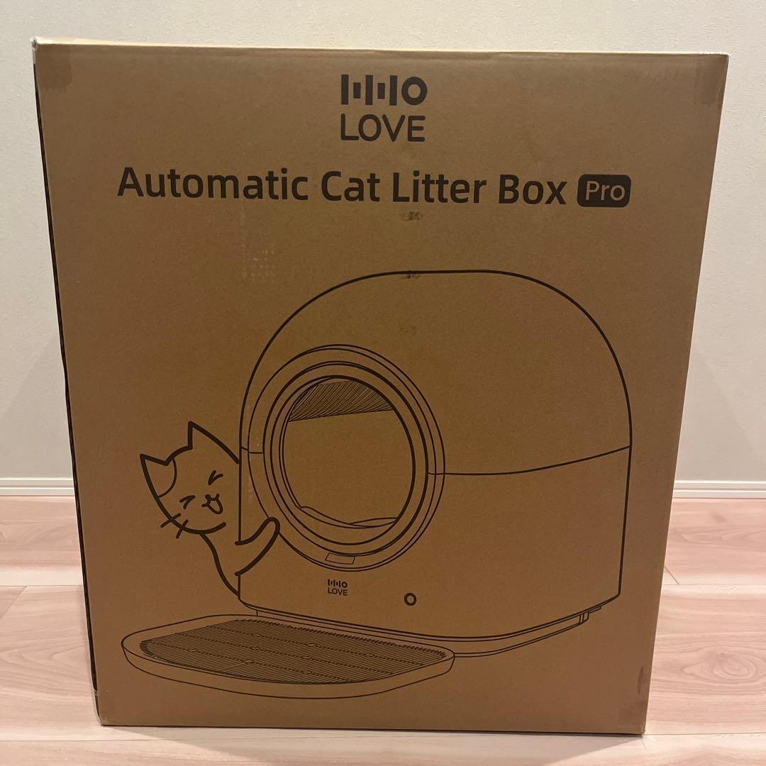 HHOLOVE 猫自動トイレ 全自動猫トイレ 【動物病院＆獣医師推奨】 AI搭載