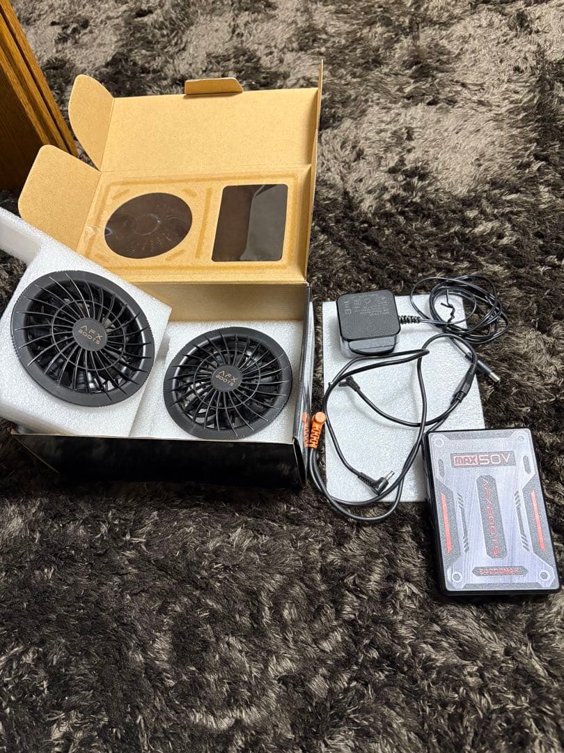 ファンバッテリーセット 充電式