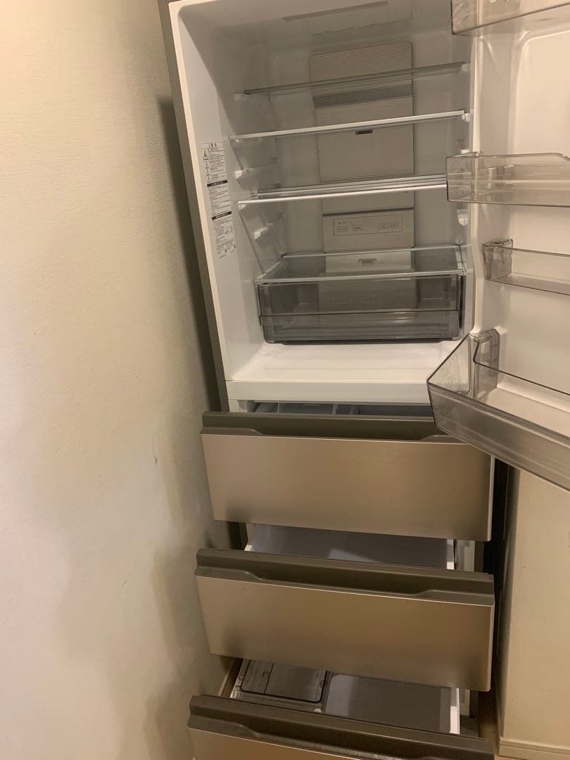 【美品 長期保証】AQUAアクア冷蔵庫　AQR-36R（N）362L ４ドア