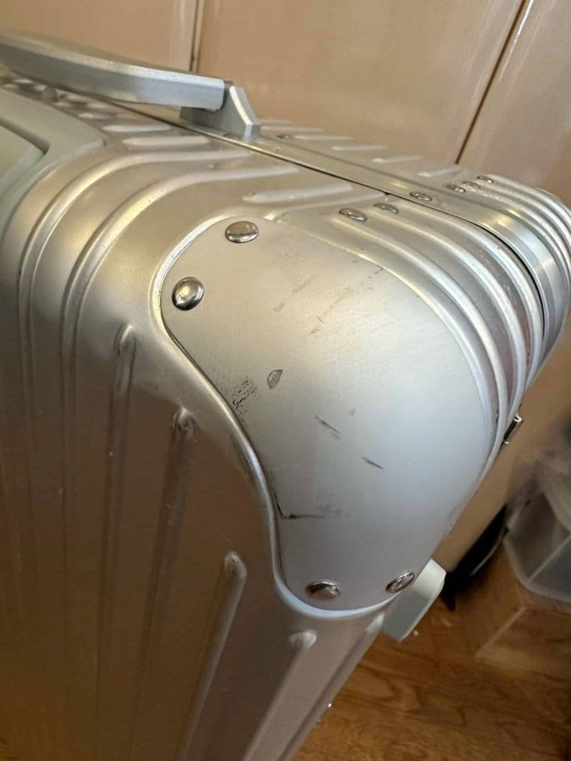 極美品・凹みなし】RIMOWA トパーズ 73cm 82L ドイツ製 保存袋付
