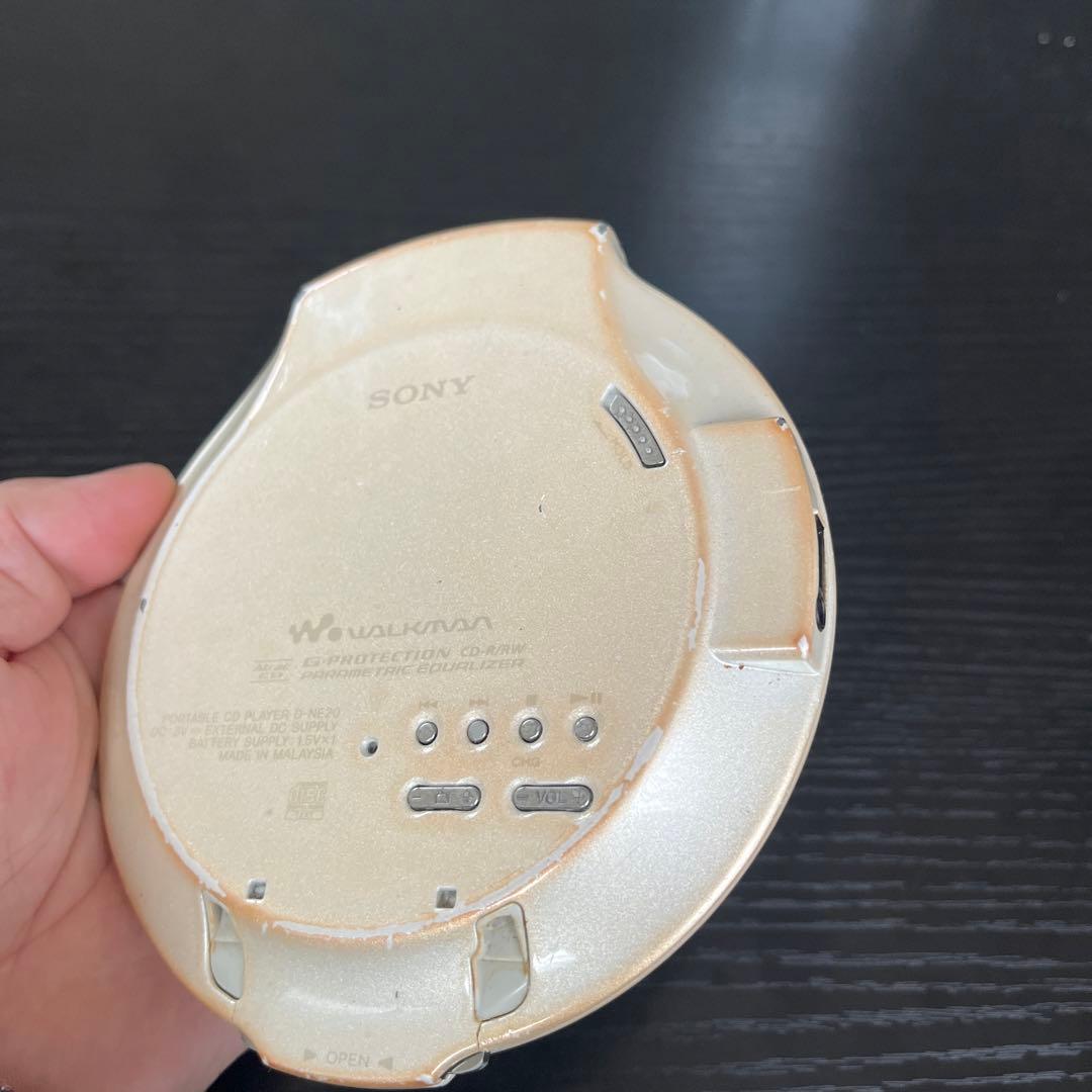 希少 SONY CDウォークマン　D−NE20　ジャンク