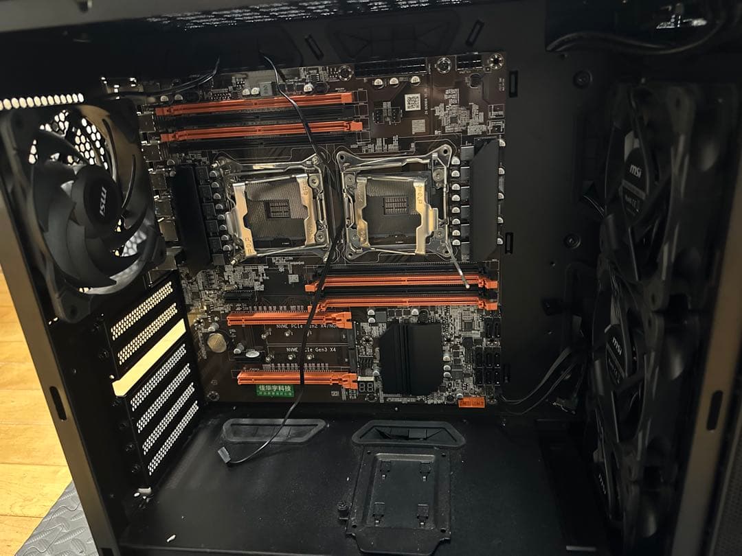 PCケース 透明サイドパネル