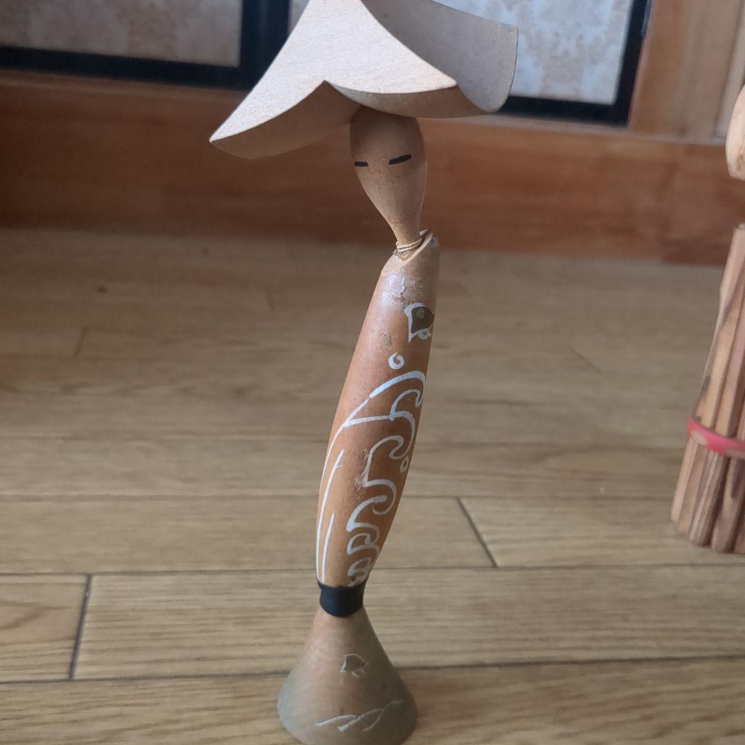 日本の伝統こけしセット レトロ