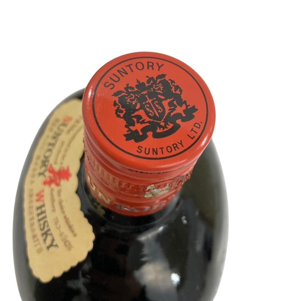 未開栓 サントリーオールドウイスキー 43％ 760ml 3本 グラス セット