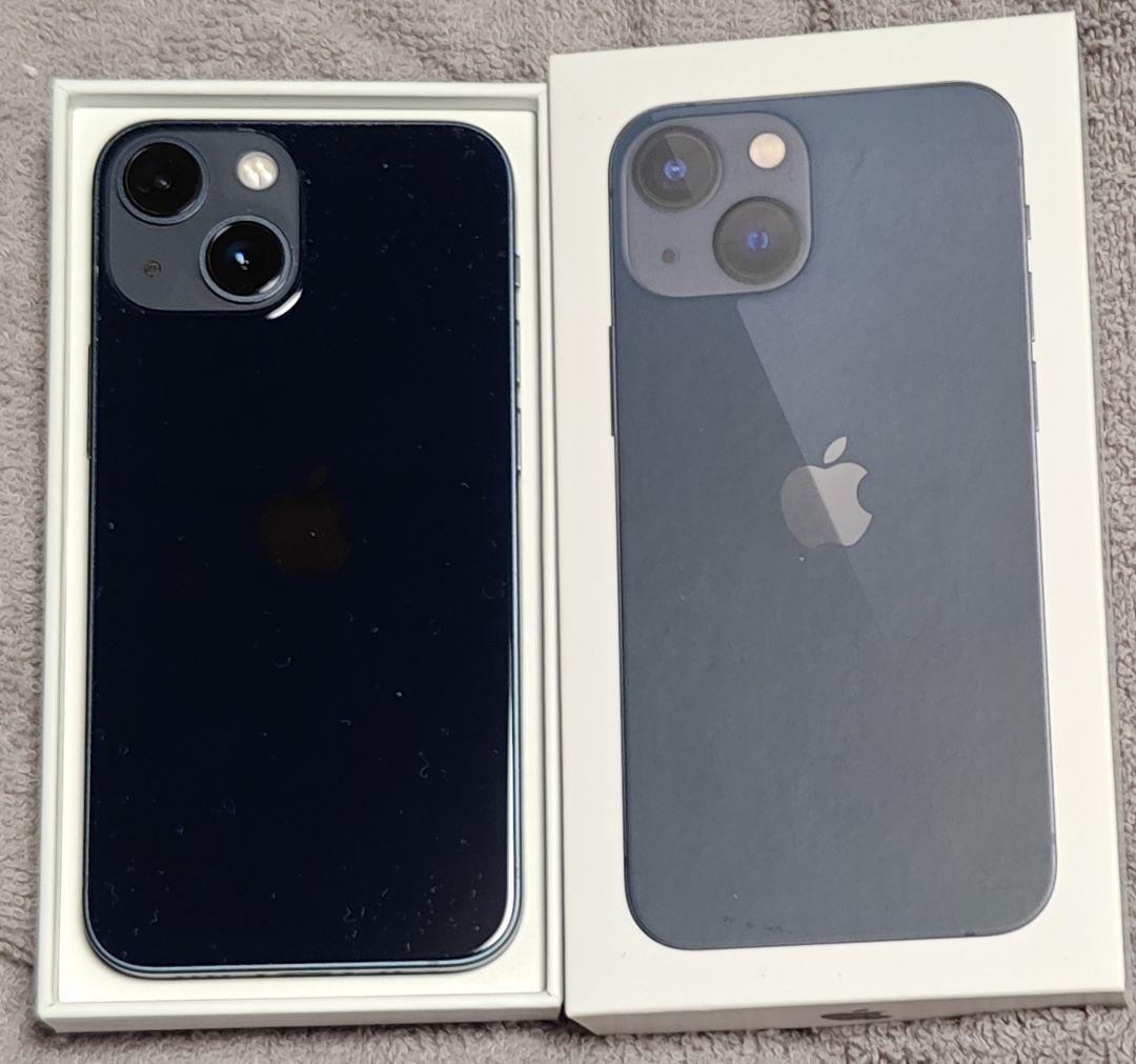 スマートフォン本体 Apple iPhone 13mini 128GB Midnight A2626
