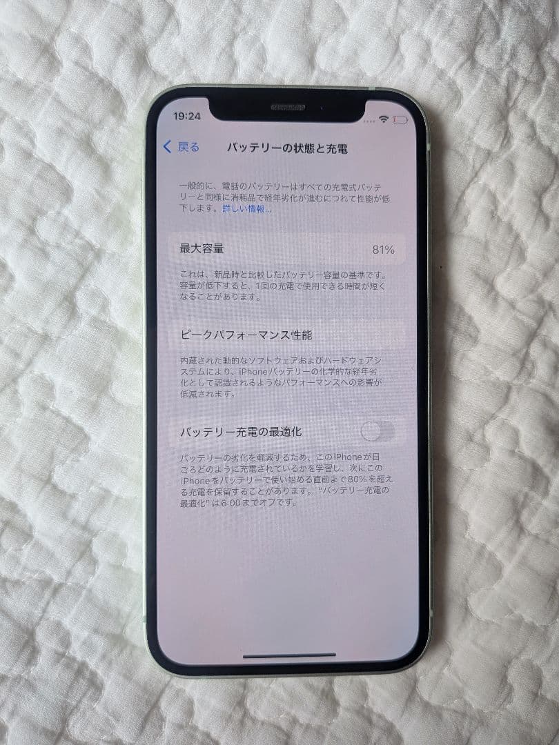 Apple iPhone 12mini 本体 ミントグリーン
