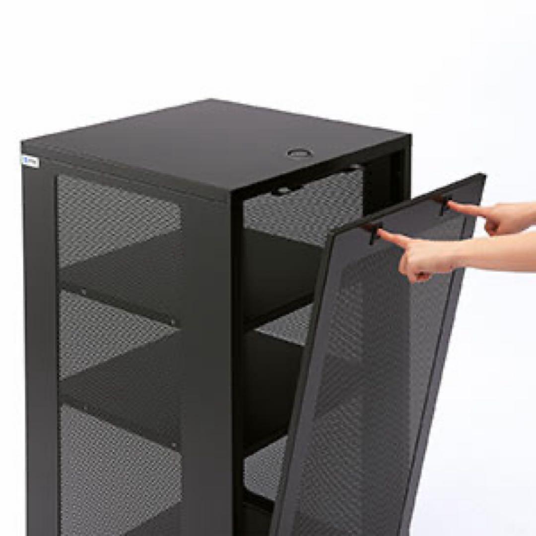 サンワ　タワー型サーバーラック ネットワーク機器収納ラック