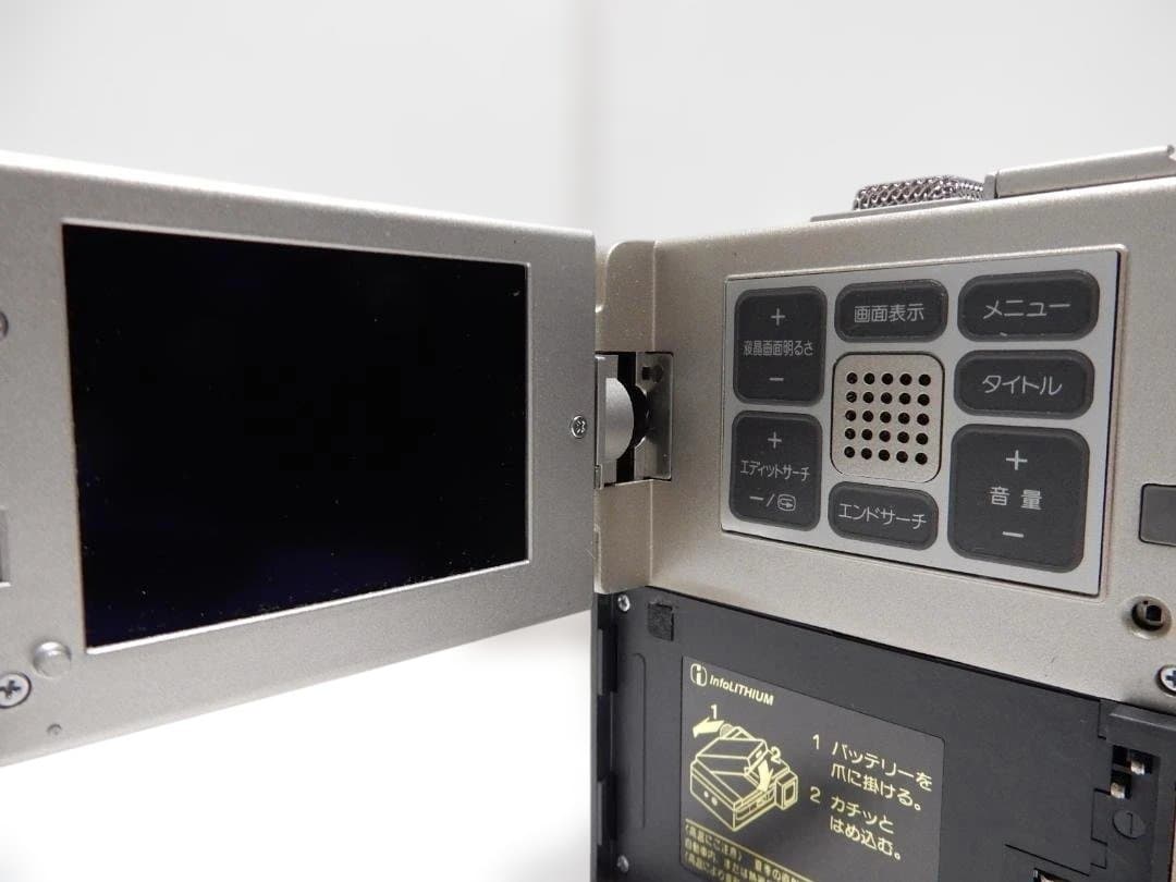 動作品　Mini DV　ソニーデジタルビデオカメラ　SONY DCR-PC10