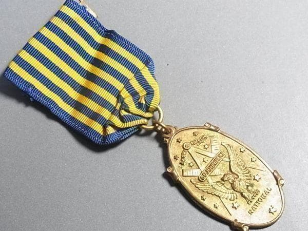 《m3078》第二次世界大戦 アメリカ軍 フリーメイソン イーグル メダル