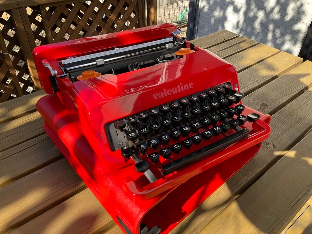 olivetti valentine s 整備済　完動品　中古品　超綺麗