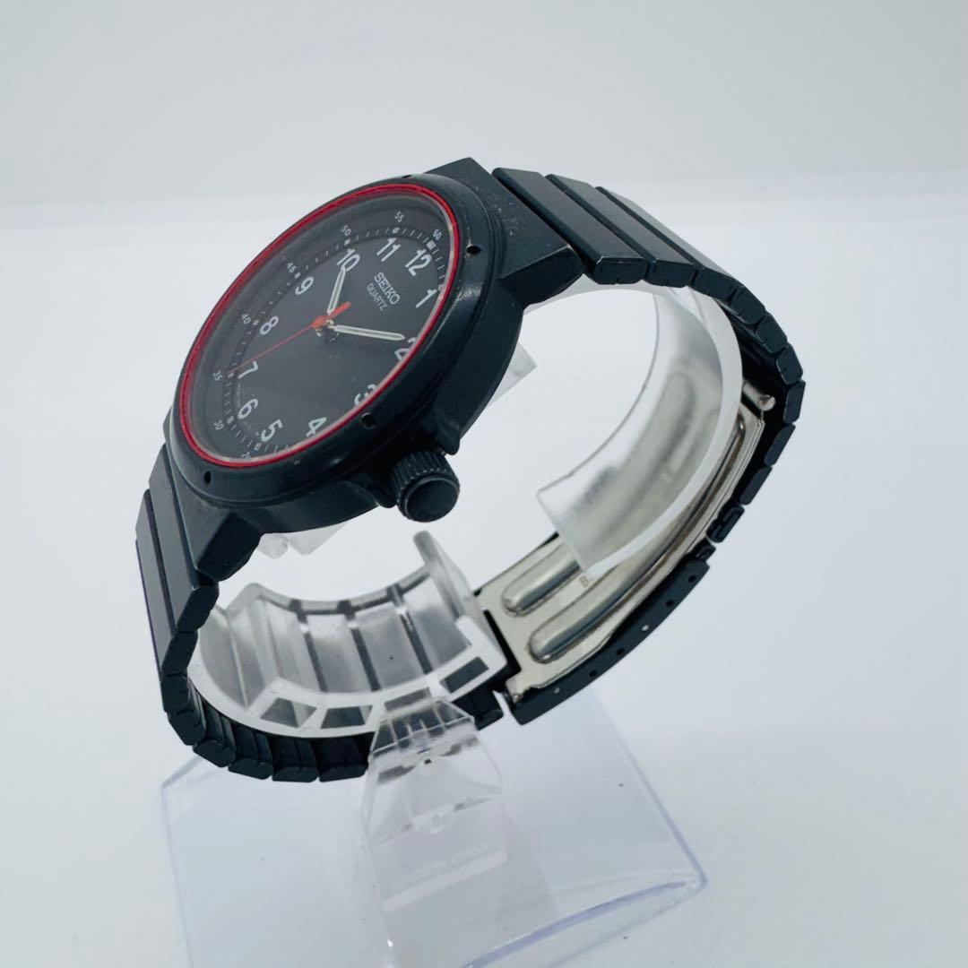 ✨SEIKO✨セイコー✨7431-6120✨クォーツ✨ブラック文字盤✨腕時計✨