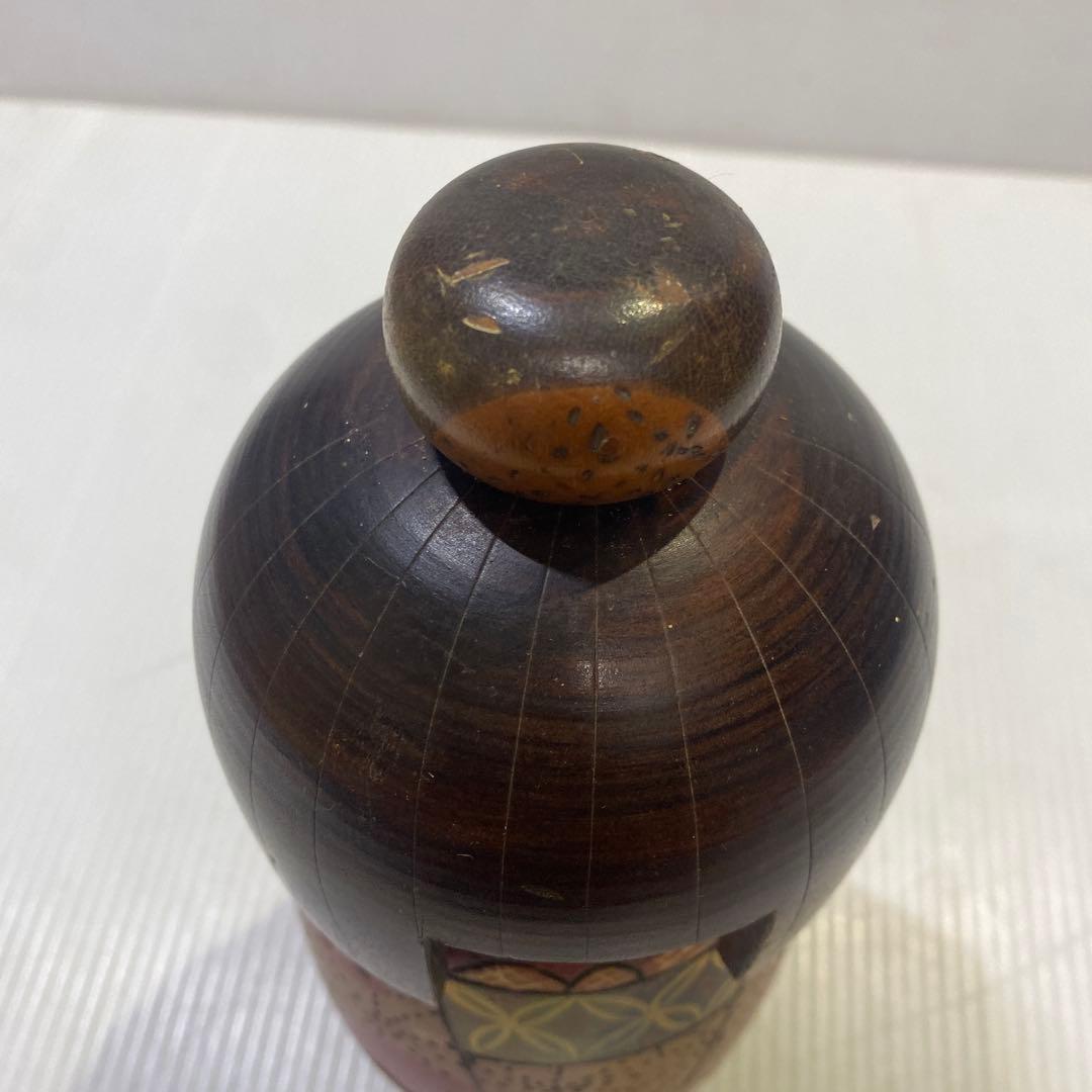 こけし 少女 かずを作 高さ約23cm 内閣総理大臣賞