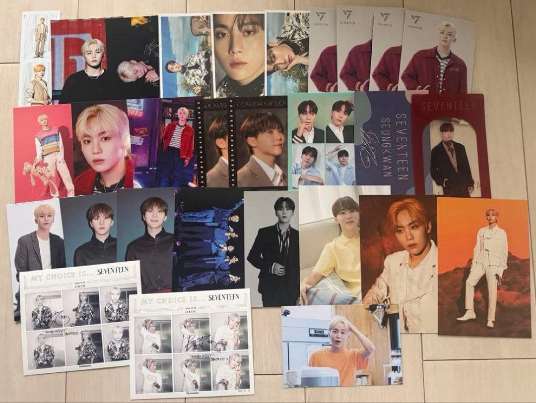 seventeen セブチ スングァン SEUNGKWAN トレカ まとめ売り