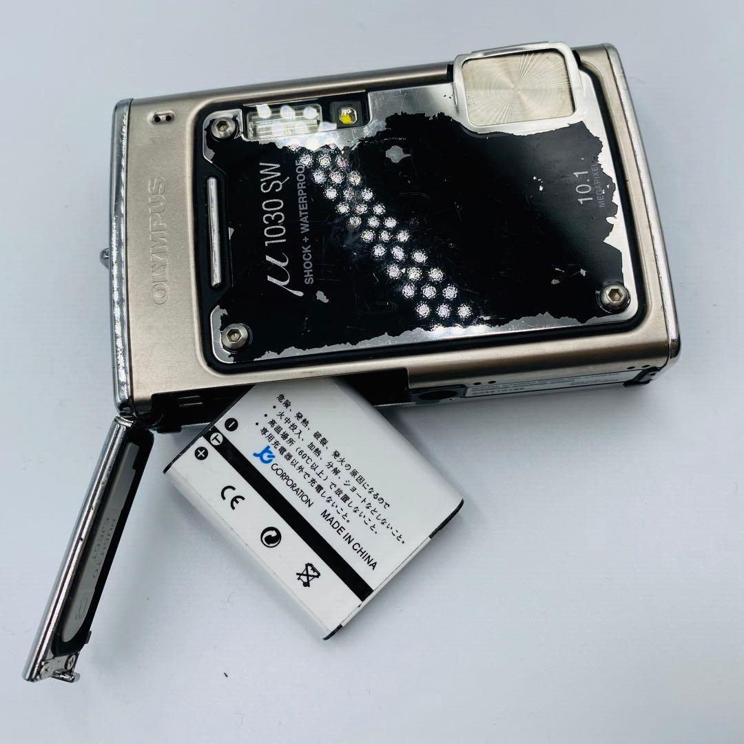 動作確認済 OLYMPUS μ1030 SW コンパクトデジタルカメラ