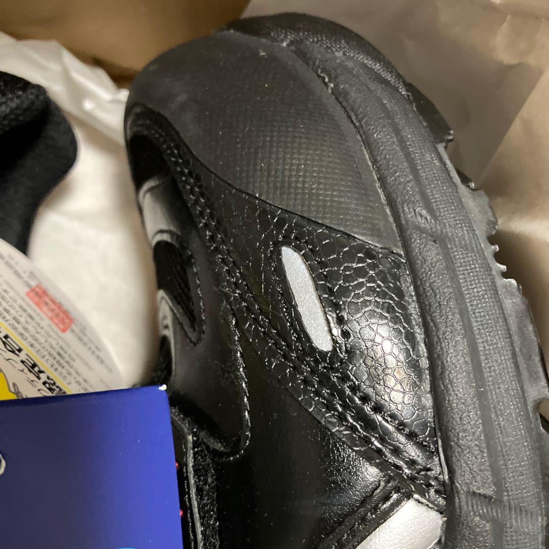 安全靴/作業靴 ASICS ウィンジョブ CP 102 ブラック×シルバー