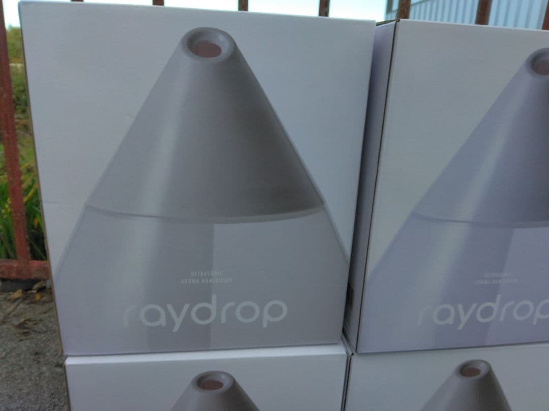 新品4台raydrop加湿器 超音波アロマLED加湿器レイドロップ KH-205