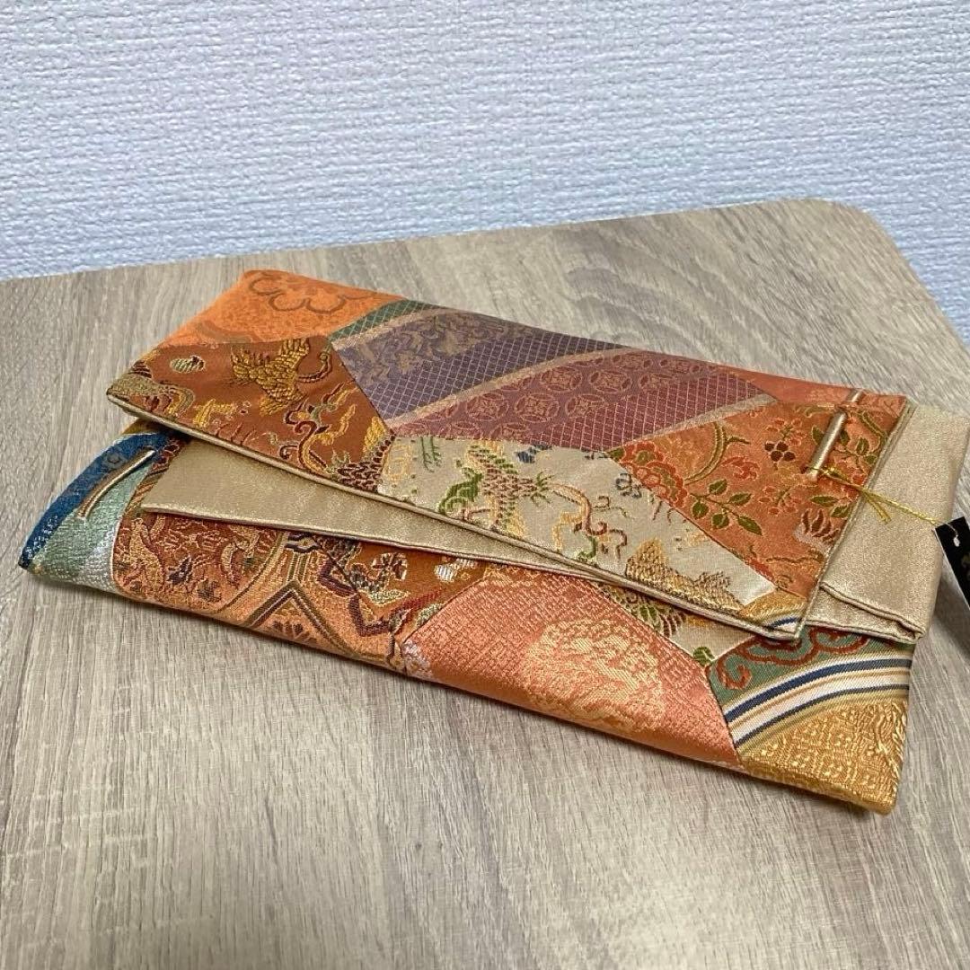 正絹　数寄屋袋　名物裂　きりばめ　新品未使用