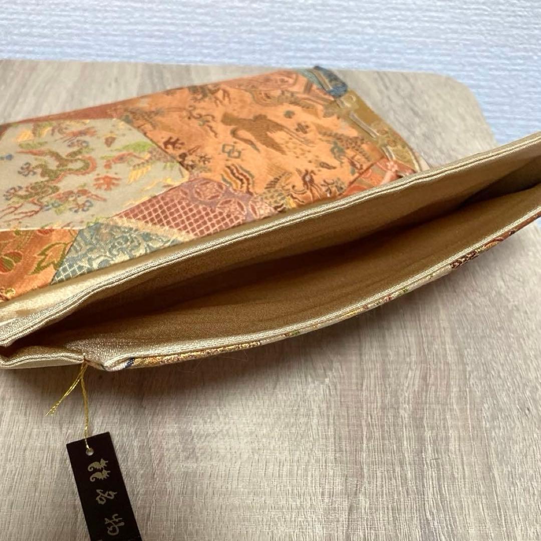 正絹　数寄屋袋　名物裂　きりばめ　新品未使用