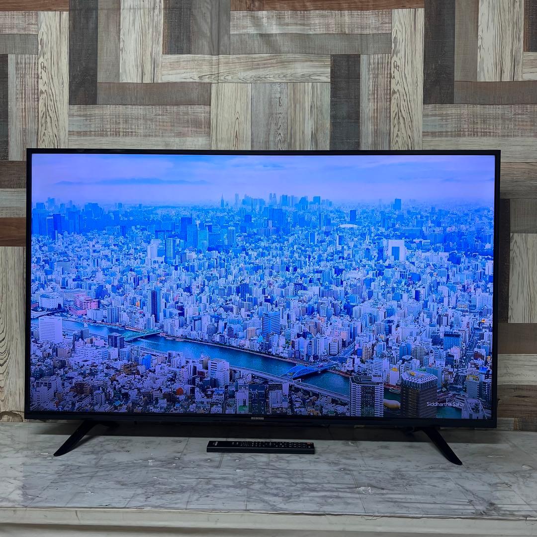 全国送料込❣️アイリスオーヤマ55型4K地デジBSCSチューナ内蔵液晶テレビ