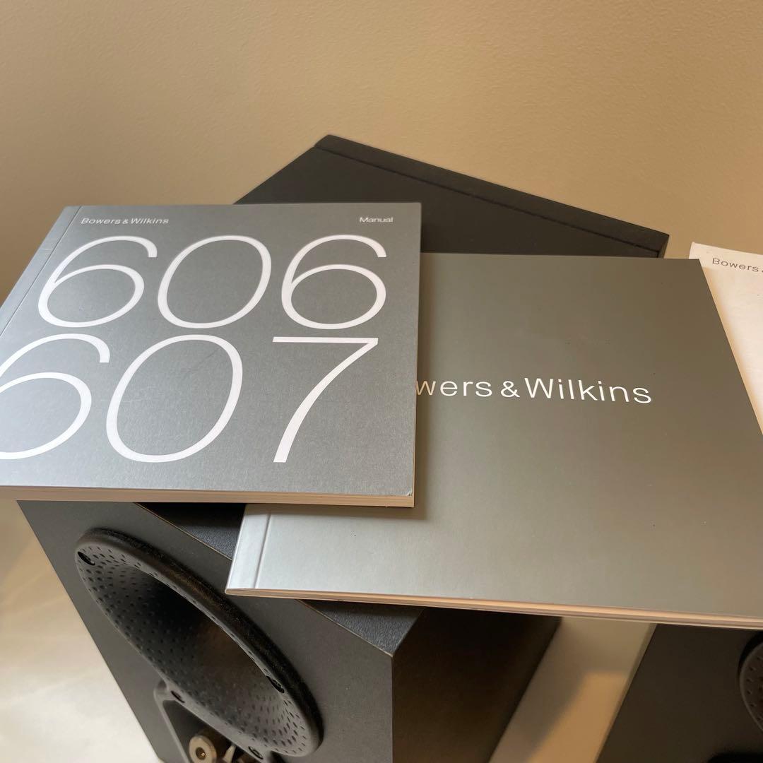 B＆W　Bowers & Wilkins 607（マットブラック）
