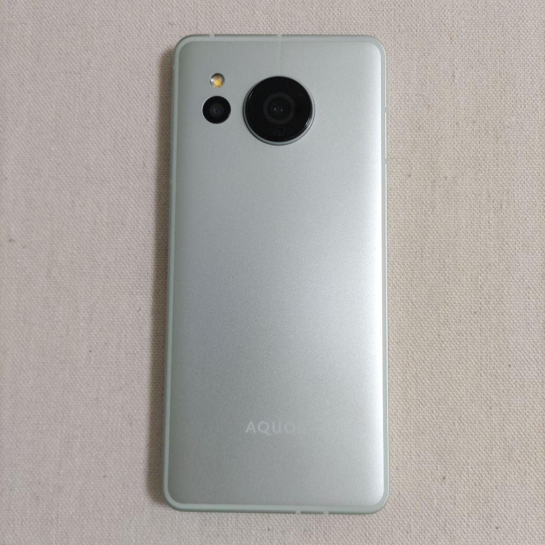 値下げ【試用のみ】美品✨AQUOS sense8本体 128GB ペールグリーン