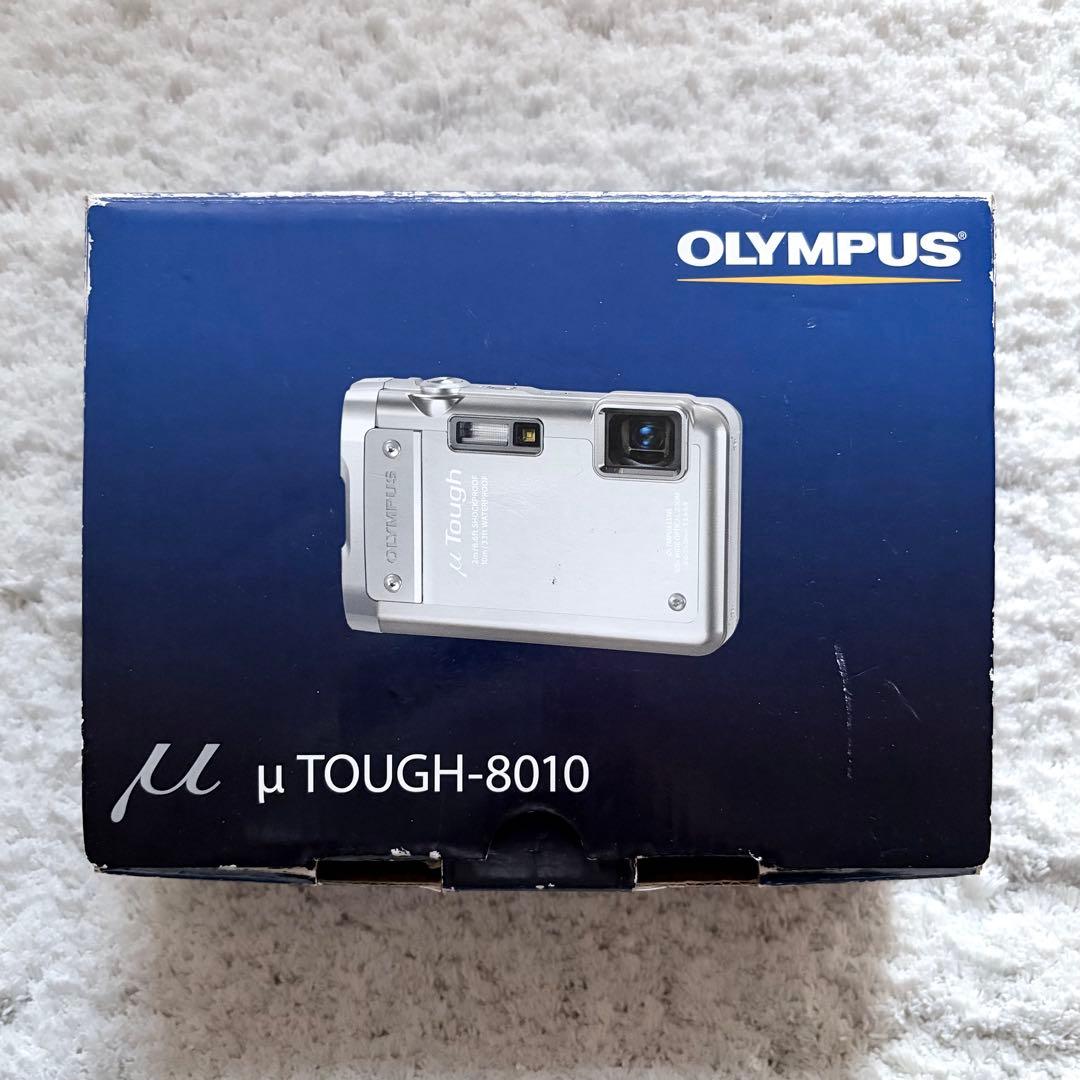 美品【動作確認済】OLYMPUS オリンパス μ TOUGH-8010 シルバー