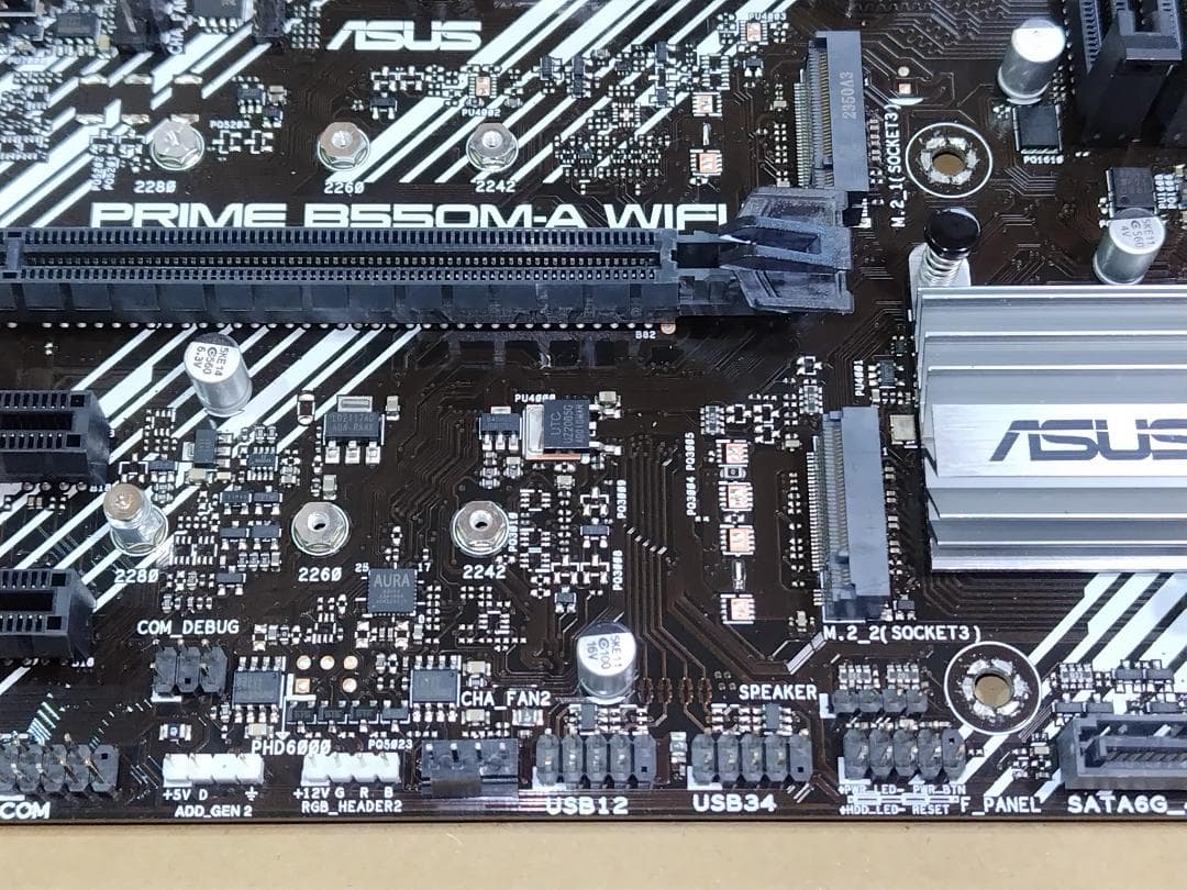 ASUS PRIME B550M-A WIFI II (傷あり）