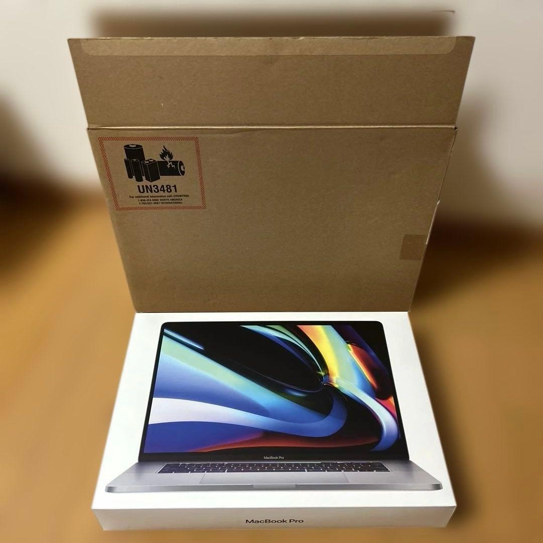 MacBook Pro 16inch 2019年モデル