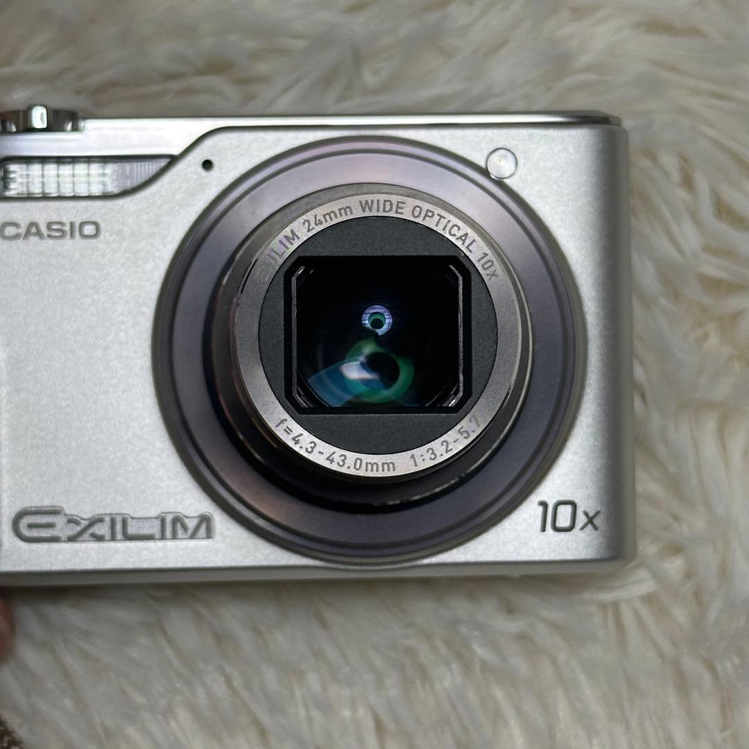 カシオ　CASIO EXILIM EX-H15 シルバー SD ケース付き