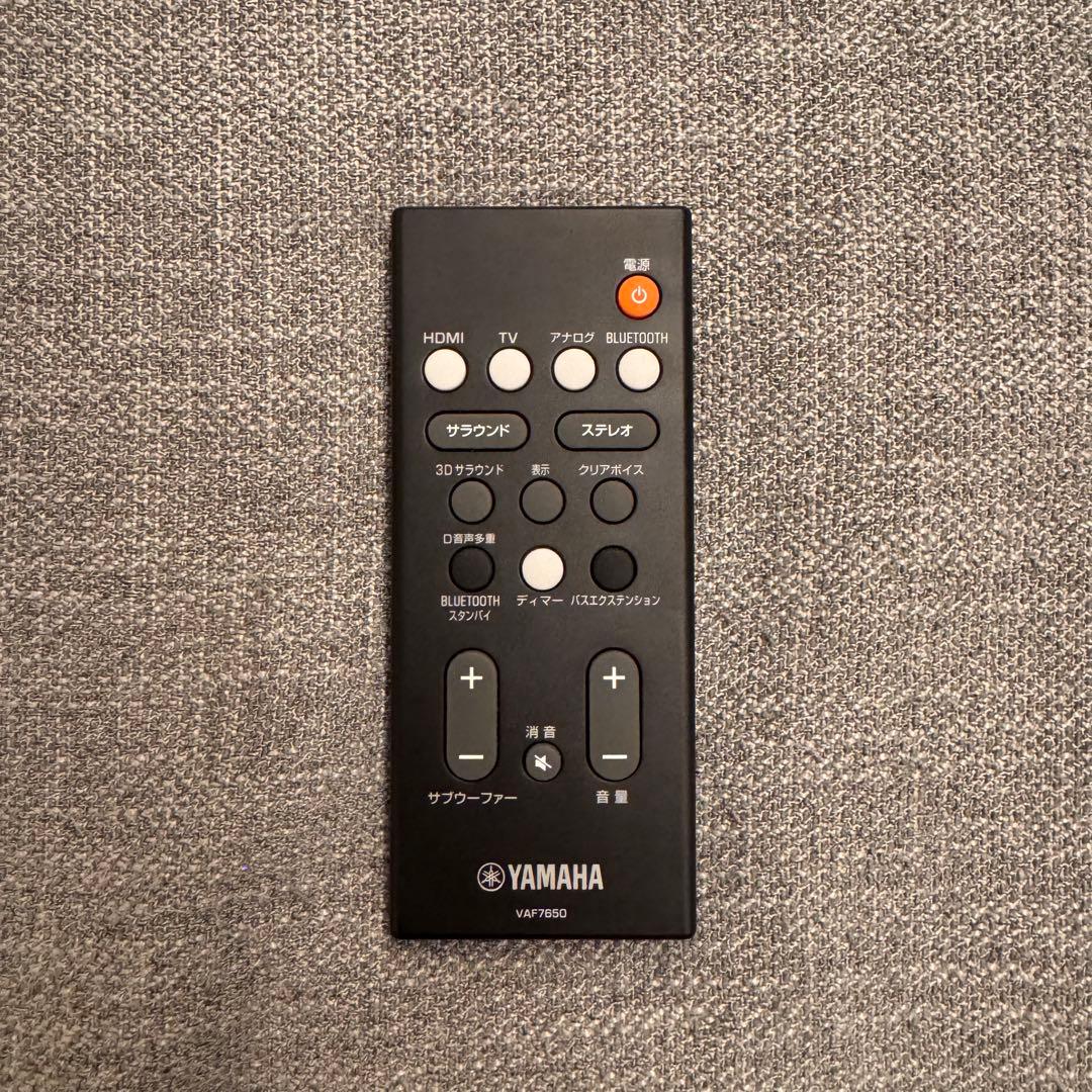 YAMAHA サウンドバー YAS-108 HDMI Bluetooth 美品