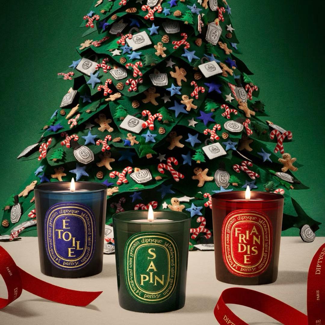 Diptyque キャンドル クリスマス 限定 サパン190g ホリデー