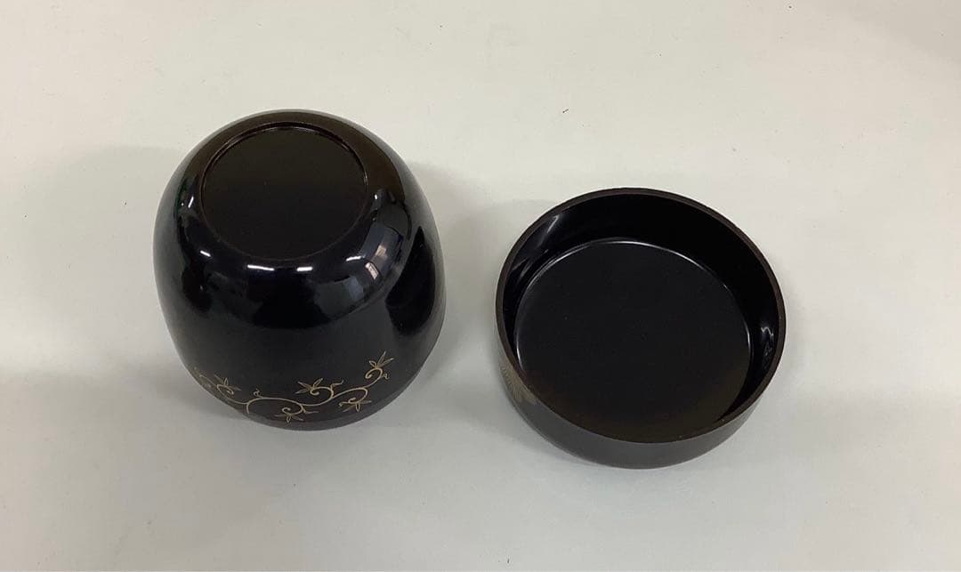 茶棗 茶道具 なつめ 2個セット