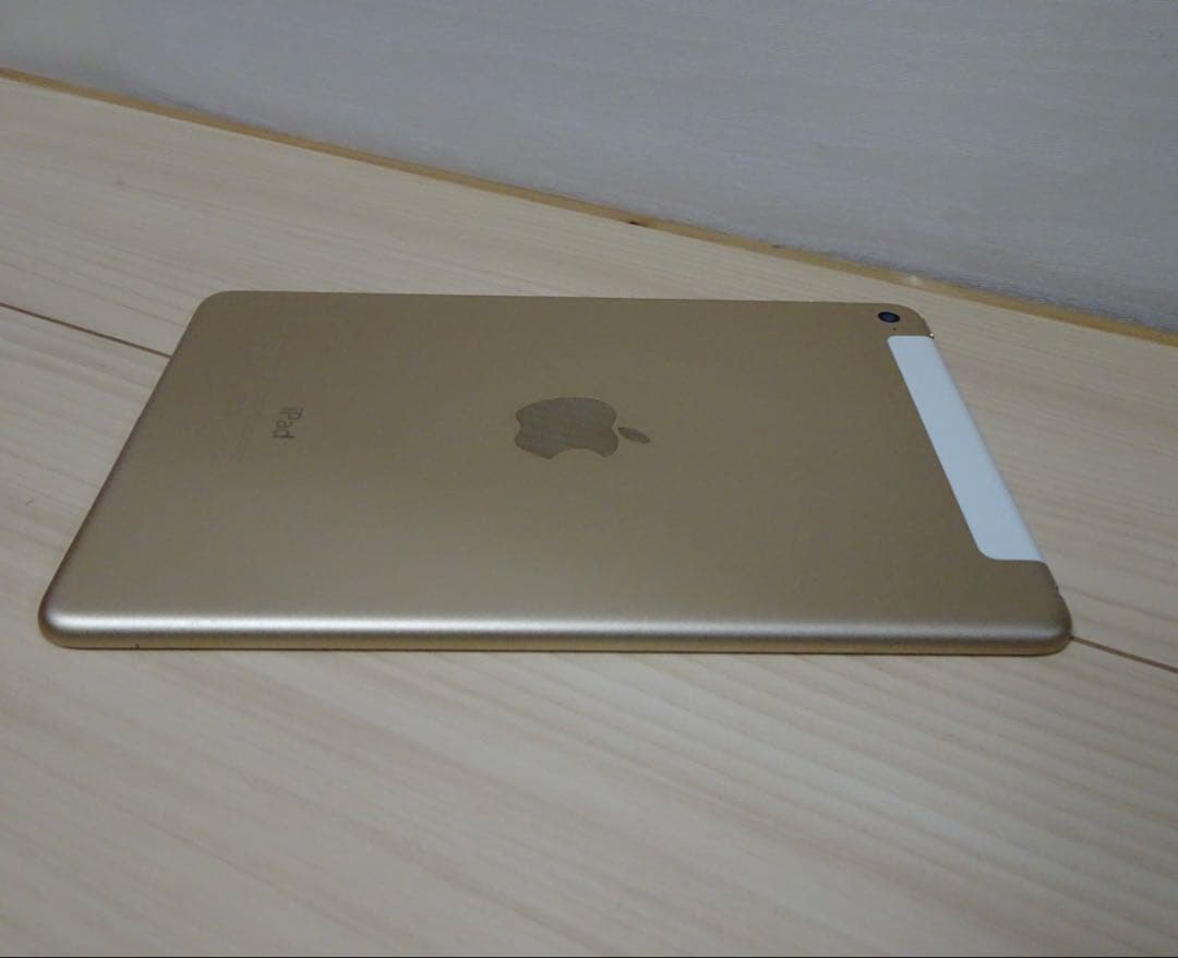 iPad mini4 16GB Wi-Fi+Cellular ゴールド