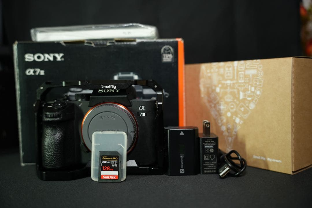 SONY α7III ソニーa7iii英語有1.5万円分おまけ付き