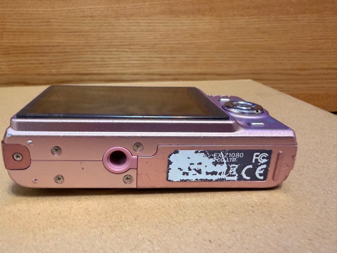 EX-Z1080 CASIO デジタルカメラ　ピンク