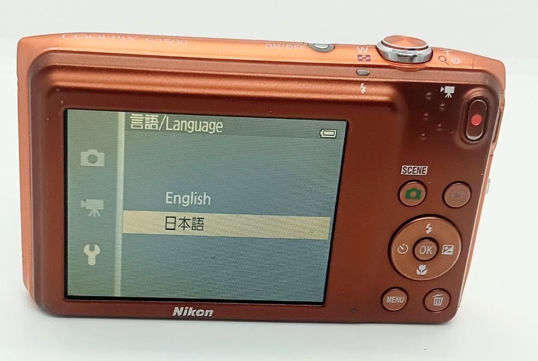 デジタルカメラ Nikon COOLPIX S3500 Orange 20.0MP