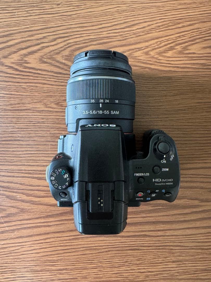 SONY α37 デジタル一眼レフカメラ 本体 レンズ2個セット 単焦点レンズ