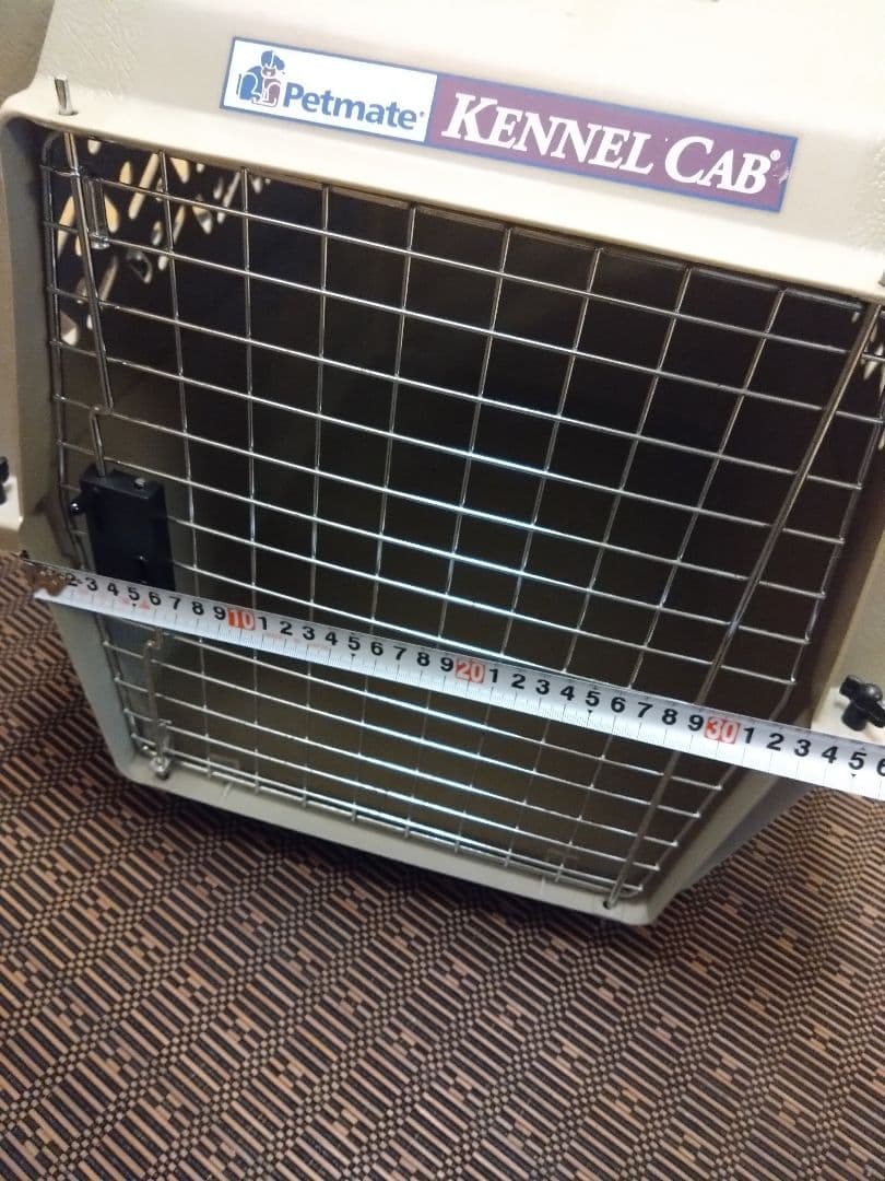 激安！かなり美品。ペットメイト KENNEL CAB ベージュ ケージ。