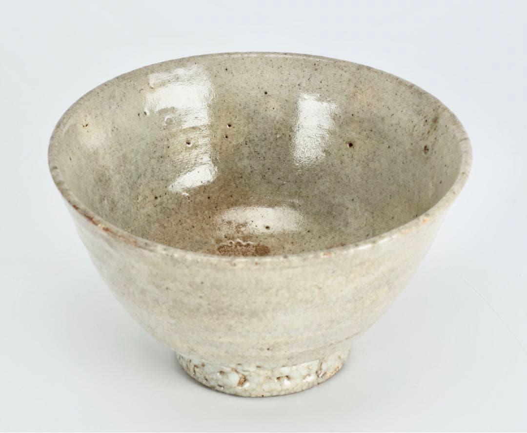 高麗井戸茶碗 箱付 御物袋 仕覆付 井戸 茶碗 李朝 時代物 茶道具 高麗