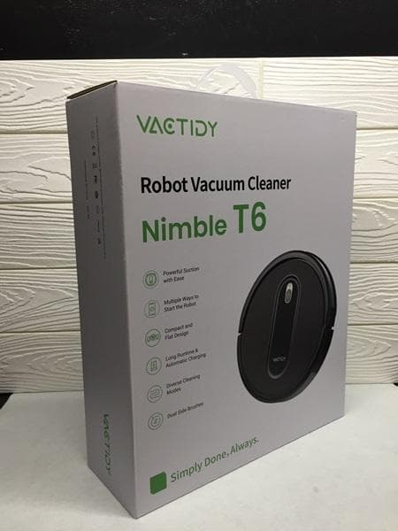 Ｙ【ジャンク品】VAGTIDY Nimble T6 パラメータ ロボット掃除機