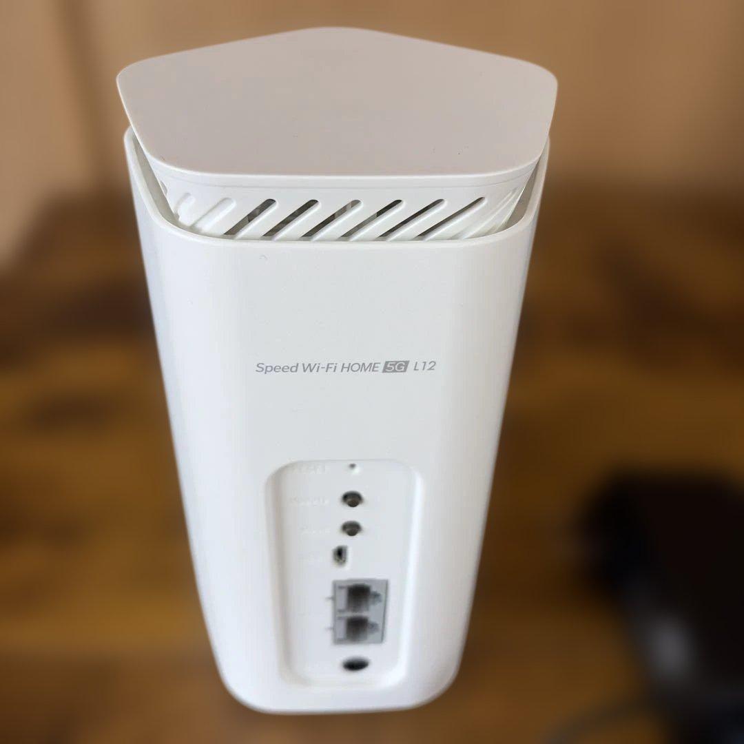 Speed wifi  5G L12 NAR02 ホームルーター