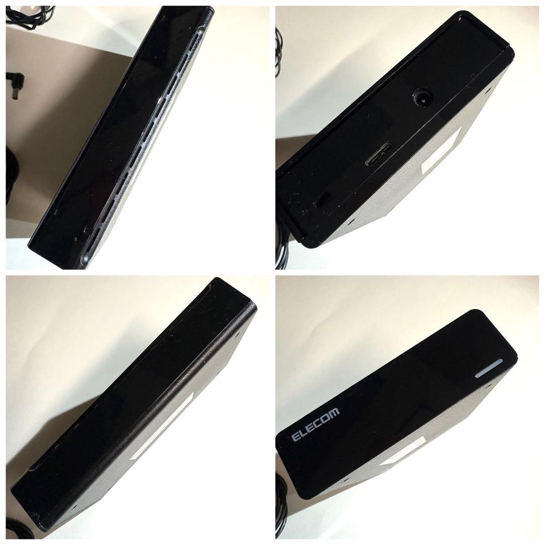 2TBエレコム ELD-CED020UBK USB3.0対応 外付けHDD動作○